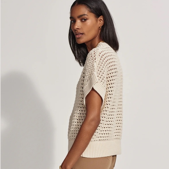 Varley Julianna Knit Top in Birch - Picture 4 of 6